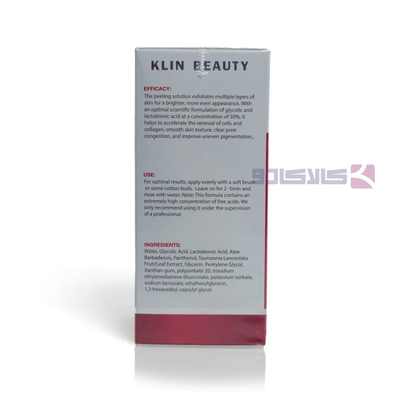 جعبه محلول پیلینگ بایونیک ایج 30 درصد کلین بیوتی