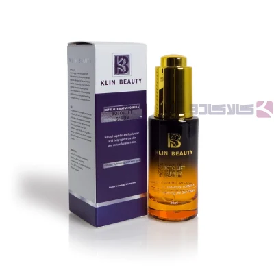 سرم لیفتینگ صورت کلین بیوتی با پپتید شبه بوتاکس و رتینول گیاهی