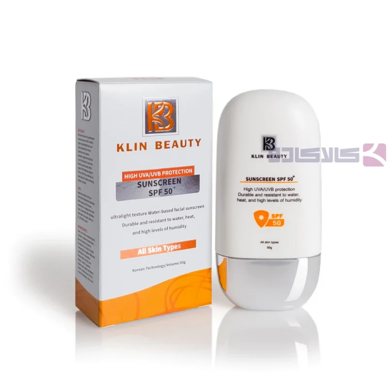 ضدآفتاب فیزیکی SPF50 کلین بیوتی با محافظت بالا در برابر اشعه UV