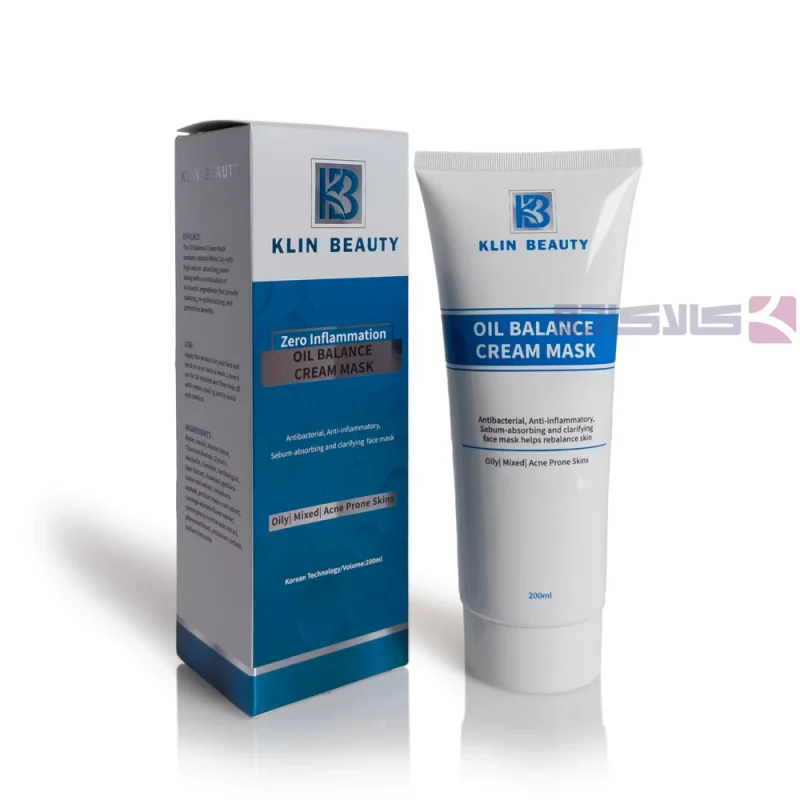 ماسک ضدآکنه کلین بیوتی با عصاره گزنه و کائولن