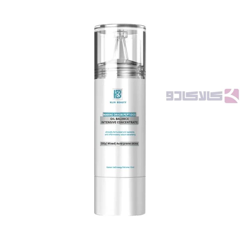 ویال کنترل کننده چربی پوست با پپتیدهای ضد التهاب از کلین بیوتی